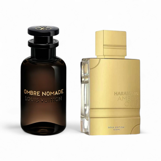 🔥💎 DÚO DE LUJO ORIENTAL (HARAMAIN • OMBRÉ NOMADE 🌌🌿)