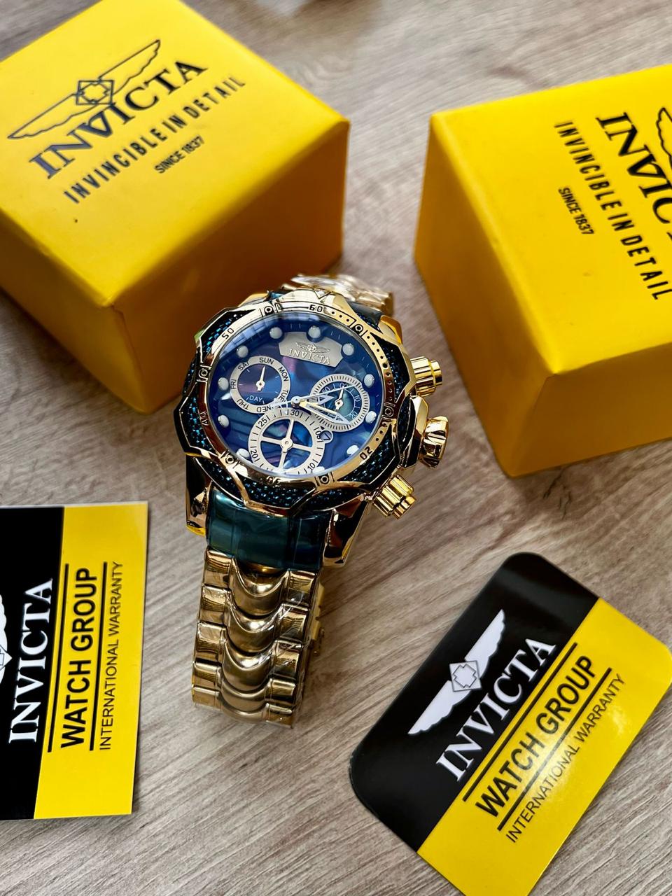 ⌚🔥💎 INVICTA VEN – FUERZA Y ESTILO ⚡✨