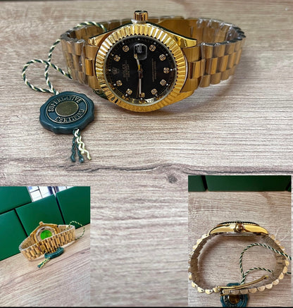 ⌚🔥✨ ROLEX CORREA TEJIDA – ESTILO QUE MARCA TENDENCIA 💎🌟