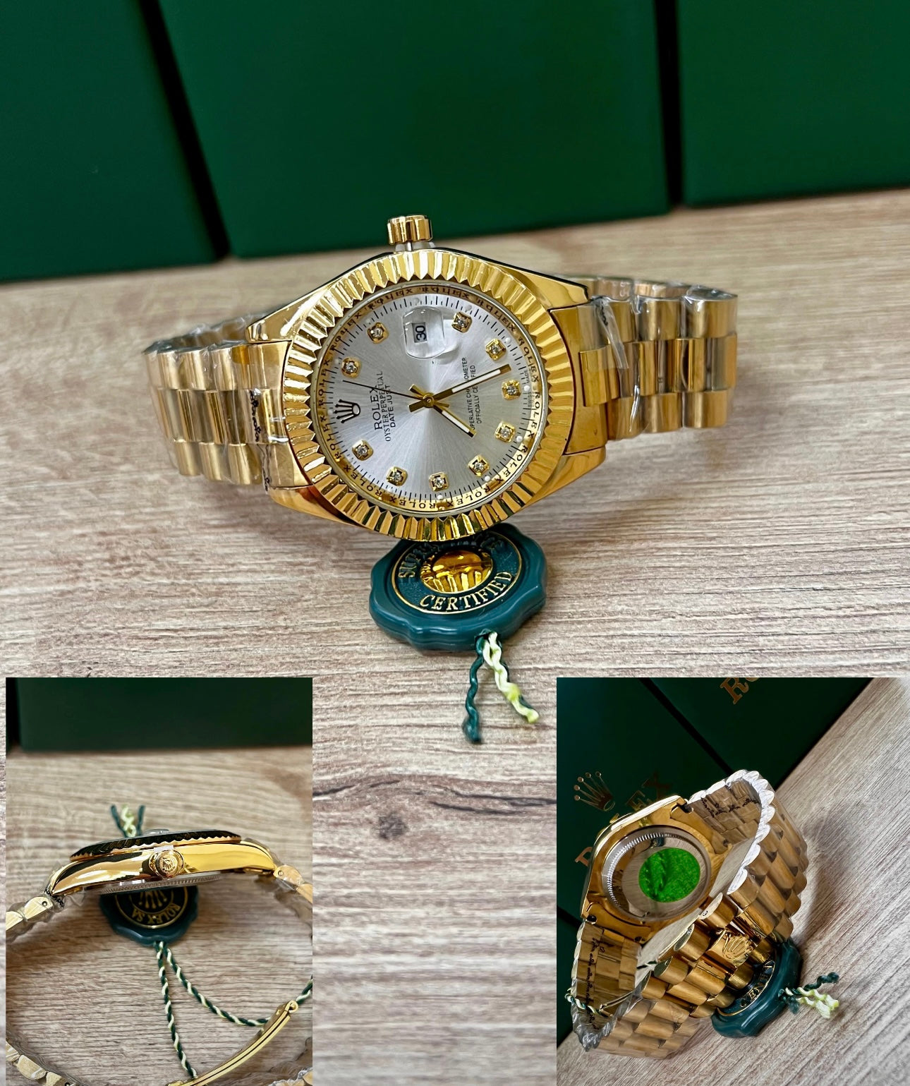 ⌚🔥✨ ROLEX CORREA TEJIDA – ESTILO QUE MARCA TENDENCIA 💎🌟
