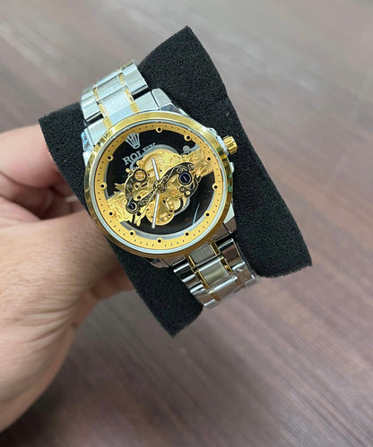 ⌚⚙️ Rolex Skeleton – Lujo Visible, Estilo Imponente