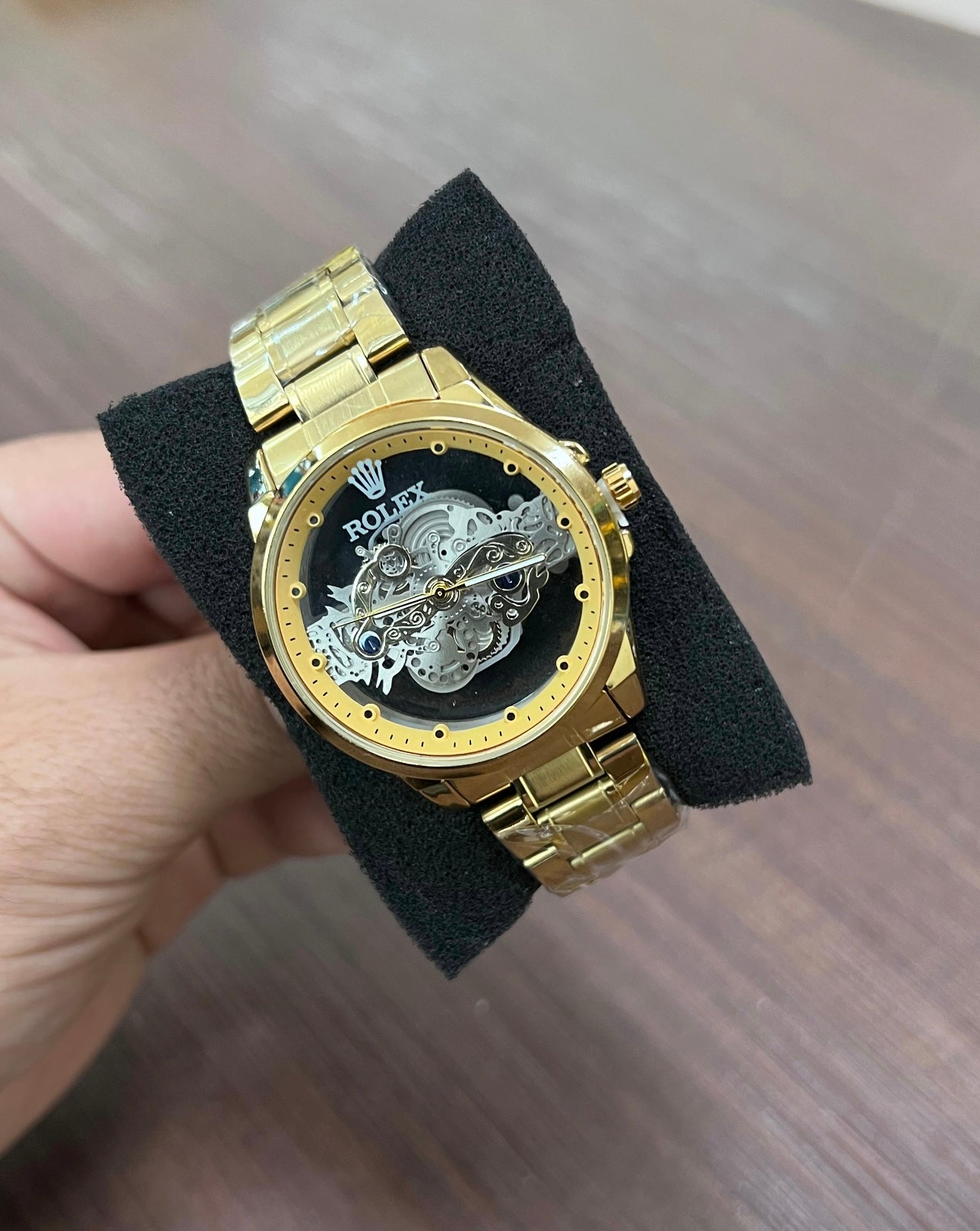 ⌚⚙️ Rolex Skeleton – Lujo Visible, Estilo Imponente