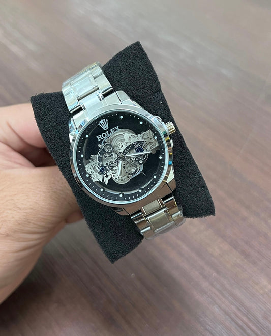 ⌚⚙️ Rolex Skeleton – Lujo Visible, Estilo Imponente