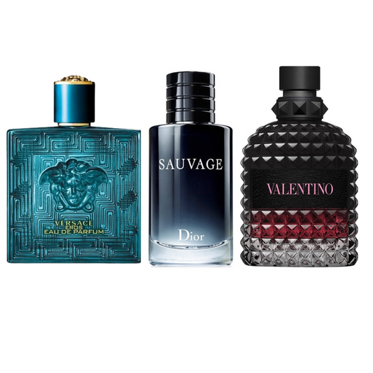 💠 Combo  – 🔝Élite Moderno🤵🏻‍♂️//SAUVAGE DIOR, VERSACE EROS, VALENTINO