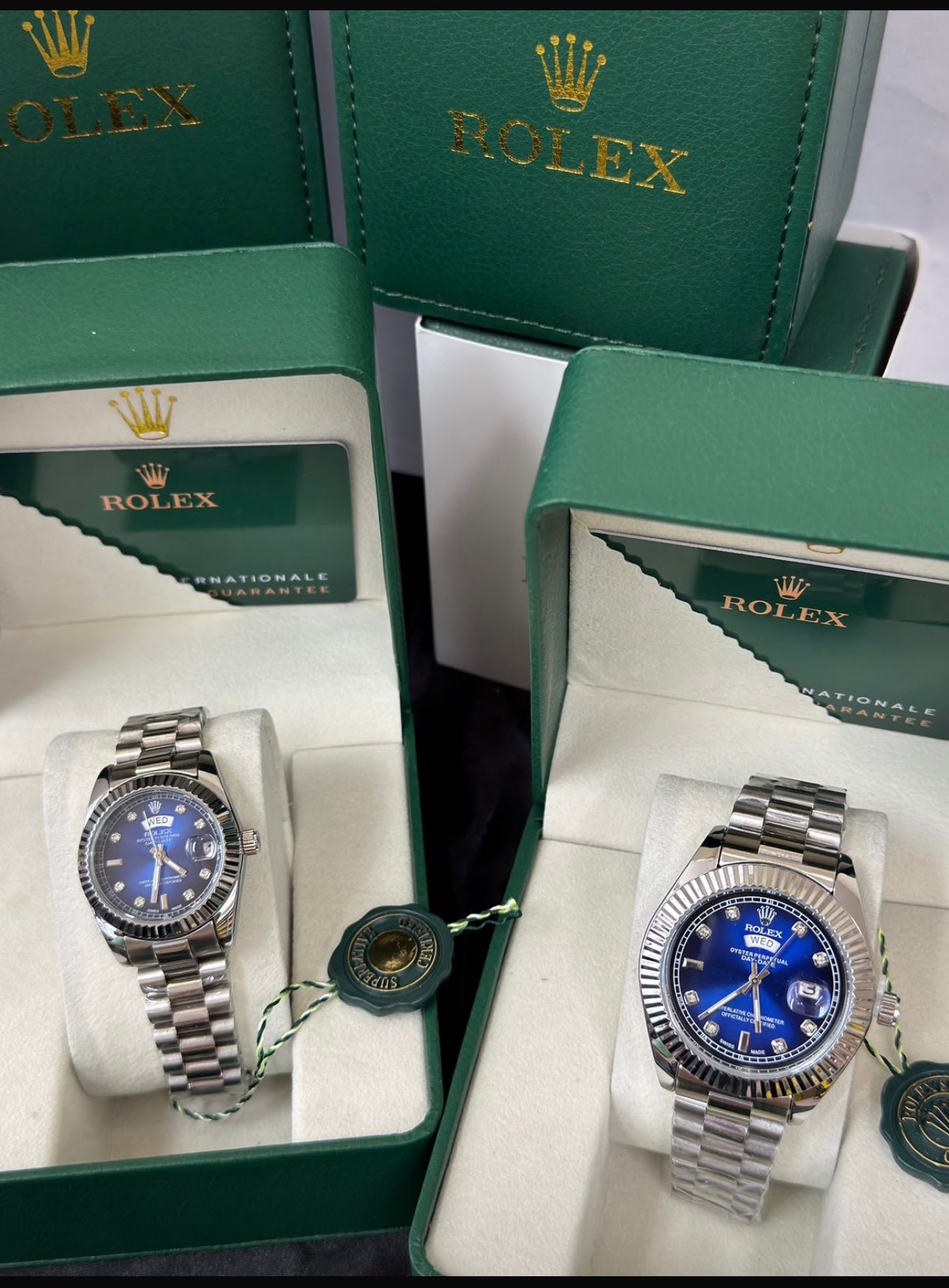 💎⌚🔥 ROLEX PRESIDENTE PAREJA – DISTINCIÓN EN DOS TIEMPOS ✨👫