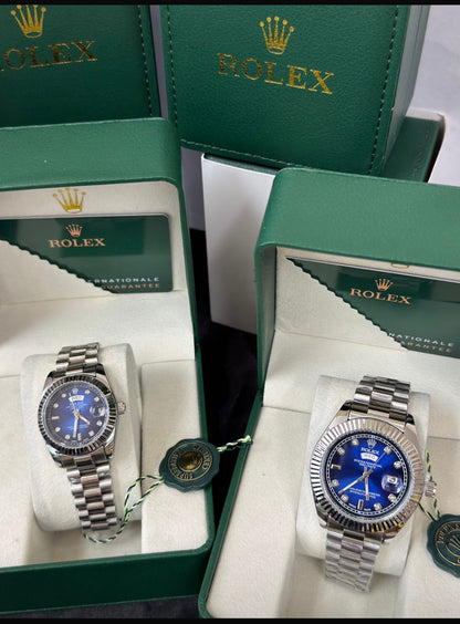 💎⌚🔥 ROLEX PRESIDENTE PAREJA – DISTINCIÓN EN DOS TIEMPOS ✨👫