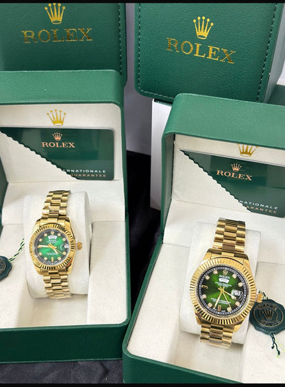 💎⌚🔥 ROLEX PRESIDENTE PAREJA – DISTINCIÓN EN DOS TIEMPOS ✨👫