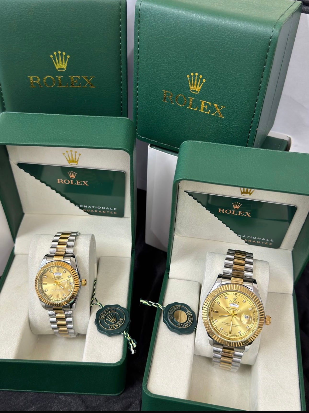 💎⌚🔥 ROLEX PRESIDENTE PAREJA – DISTINCIÓN EN DOS TIEMPOS ✨👫