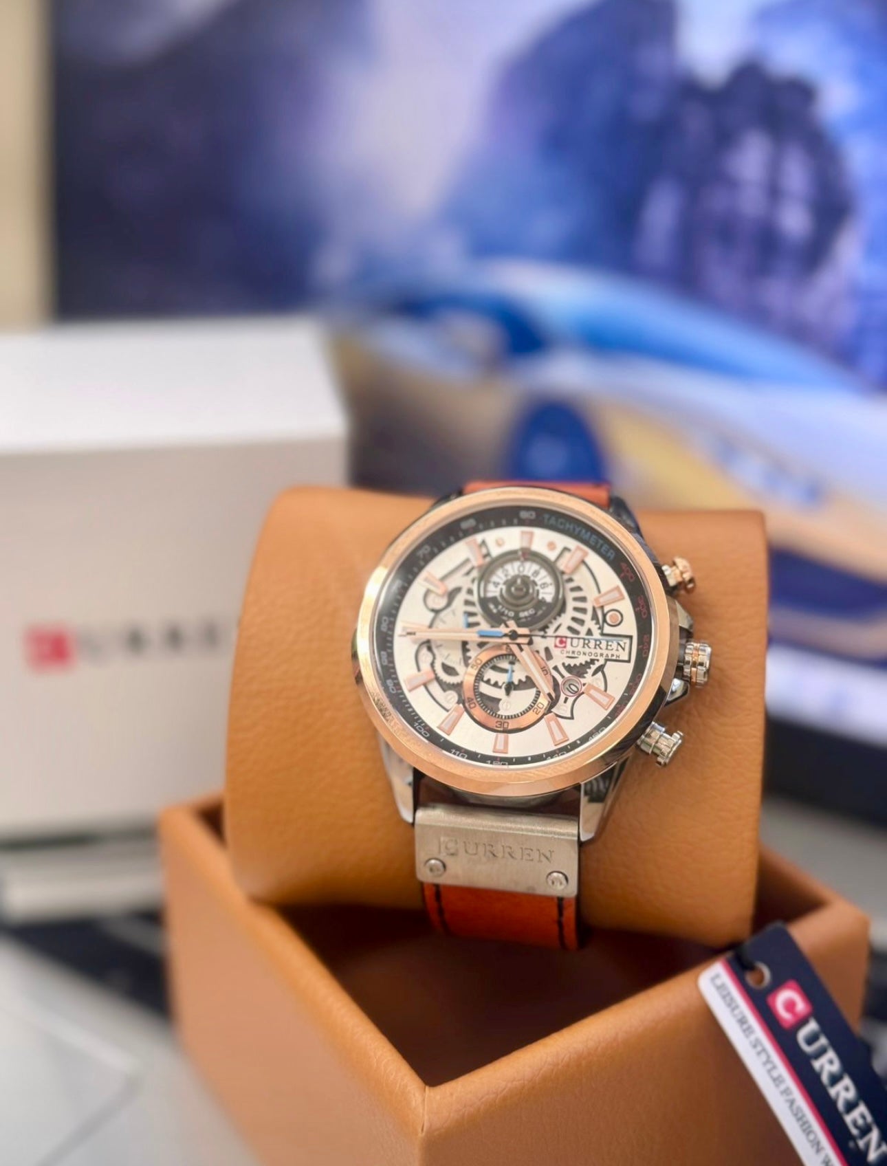 ⌚ Curren Chronograph – Poder y Estilo en tu Muñeca