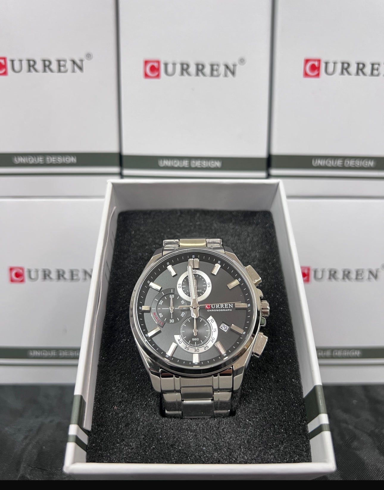 ⌚🔥💎 CURREN CLÁSICO DE ACERO INOXIDABLE  – ESTILO QUE TE ACOMPAÑA ✨⚡