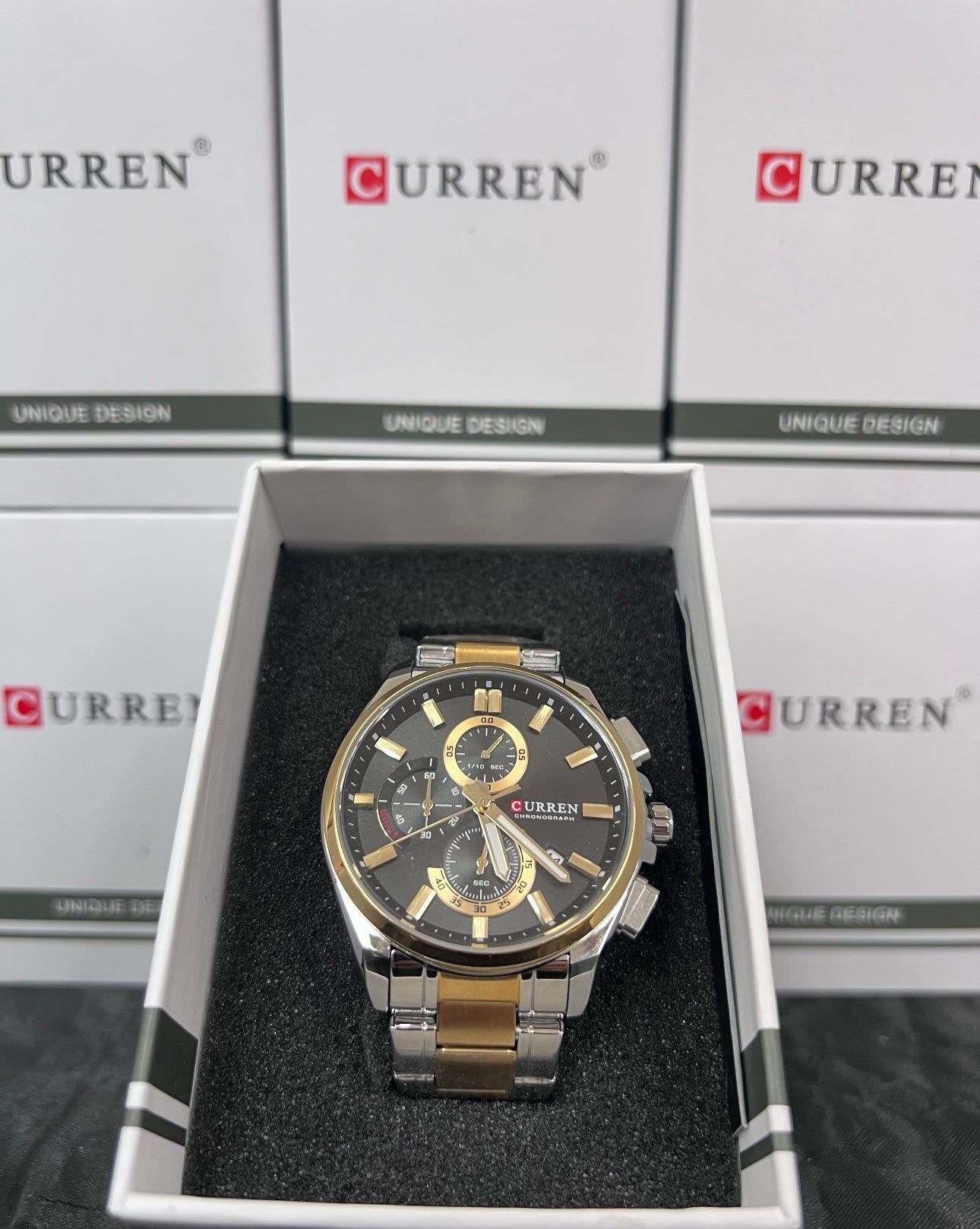 ⌚🔥💎 CURREN CLÁSICO DE ACERO INOXIDABLE  – ESTILO QUE TE ACOMPAÑA ✨⚡