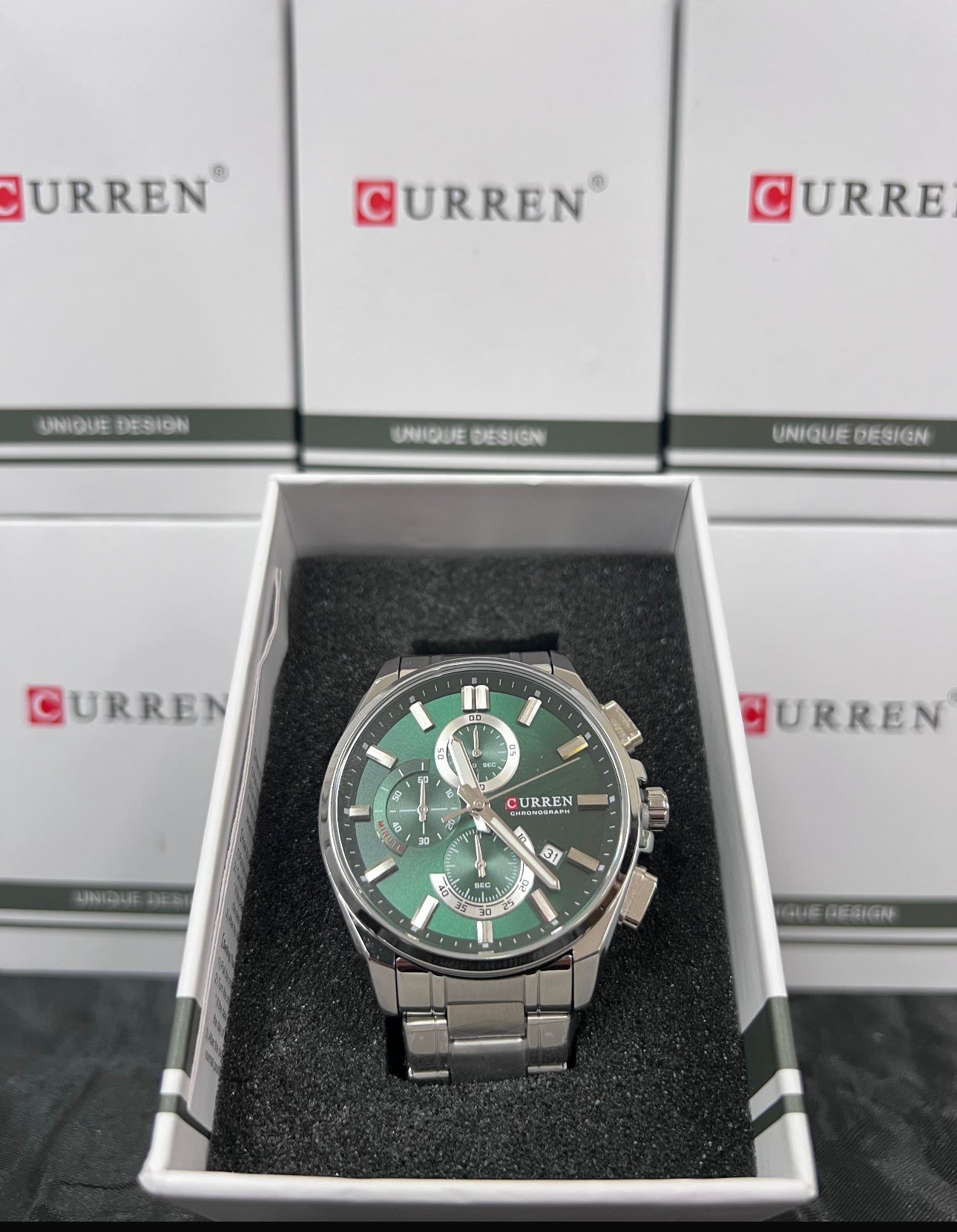 ⌚🔥💎 CURREN CLÁSICO DE ACERO INOXIDABLE  – ESTILO QUE TE ACOMPAÑA ✨⚡