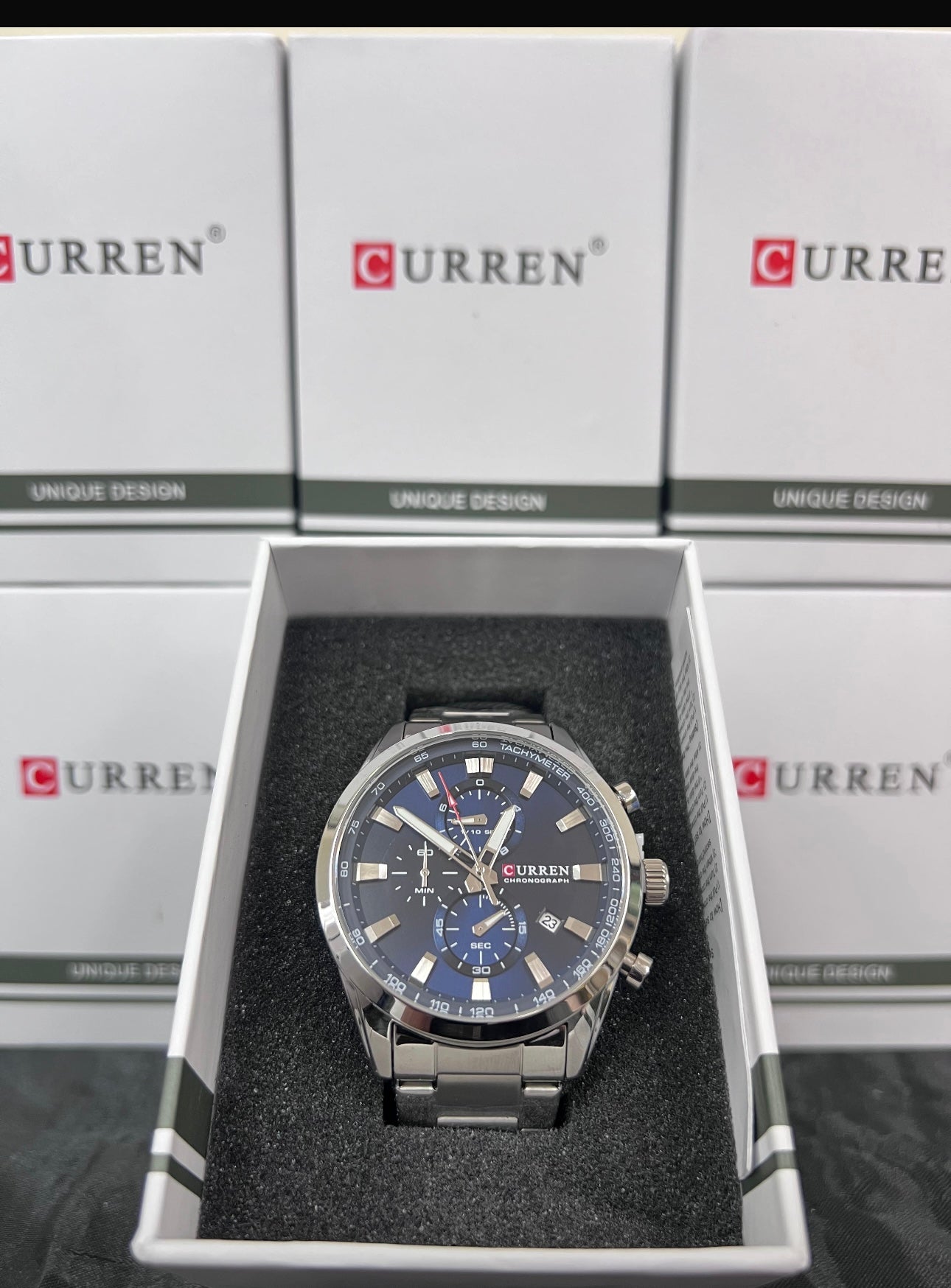 ⌚ Reloj Curren 8445 Clásico de Acero Inoxidable ✨