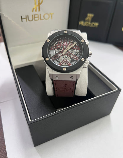 ⌚✨ Hublot Skeleton – Estilo de Lujo con Carácter Único
