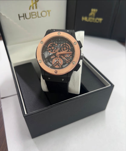 ⌚✨ Hublot Skeleton – Estilo de Lujo con Carácter Único