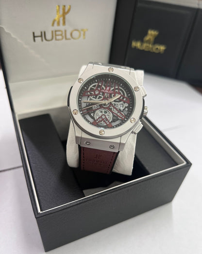 ⌚✨ Hublot Skeleton – Estilo de Lujo con Carácter Único