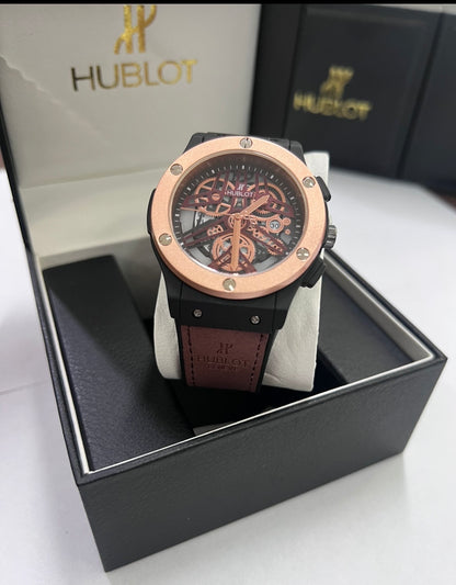 ⌚✨ Hublot Skeleton – Estilo de Lujo con Carácter Único
