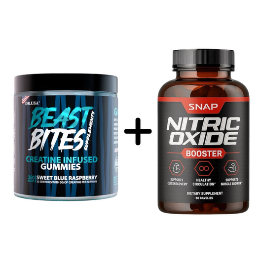 COMBO POWER DUO 🦾 | Beast Bites™ + Nitric Oxide Booster