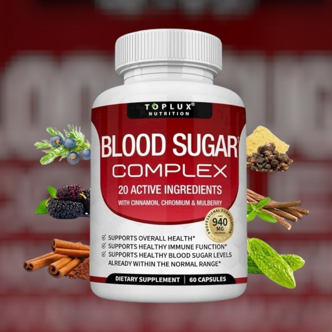 💊 BLOOD SUGAR COMPLEX – EQUILIBRA TU AZÚCAR DE FORMA NATURAL